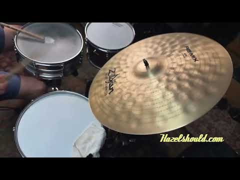 RARE DEBUT YEAR Zildjian ORIGINAL REMIX Ride 17” K - Like But Lathed! NOT The Breakbeat! 1814 g image 7