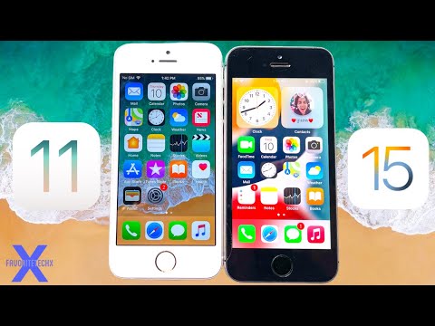 iOS 15 vs iOS 11 😱