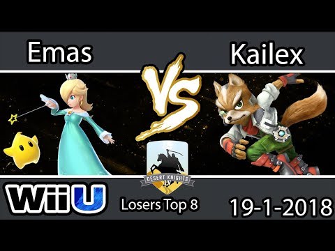 DK4 - Losers 8th - Kailex (Fox) vs Emas (Rosa) -19-01-2018
