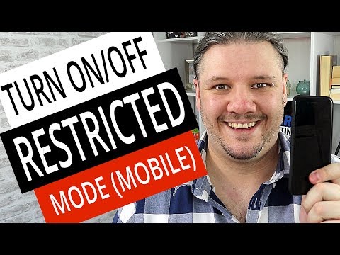 How To Turn On / Off Restricted Mode on Mobile (Android & iPhone) Video