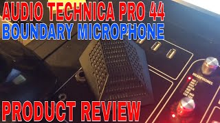Video thumbnail for ✅  How To Use Audio Technica Pro 44 Cardioid Condenser Boundary Microphone Review 🔴 by The Stuff I Use Channel