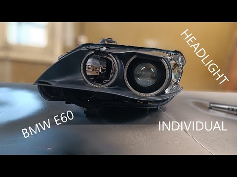 INDIVIDUAL Bmw e60 headlights