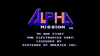 Alpha Mission (NES) - Full Run with No Deaths (2 Loops)