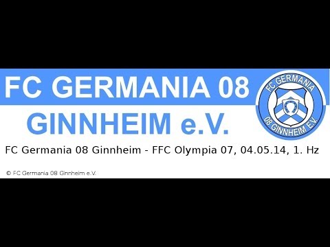 Germanen TV präsentiert: Germania 08 Ginnheim - FFC Olympia 07, 04.05.14 (1.Hz)