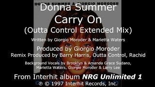 Donna Summer - Carry On (Outta Control Extended Mix) LYRICS - SHM &quot;NRG Unlimited 1&quot; 1997