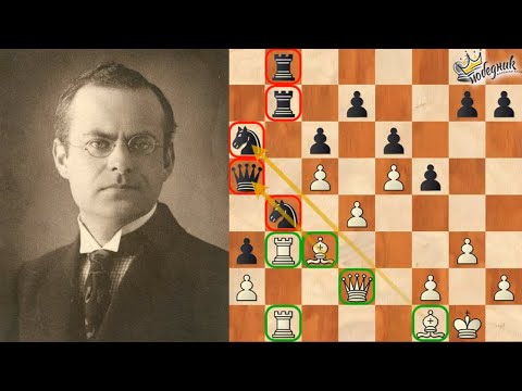 Nimcovič parališe Tartakovera nakon užasnog eksperimenta | Nimzowitsch - Tartakower |