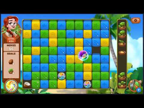 Lost Island Blast Adventure Level 621 - NO BOOSTERS 🏝️ | SKILLGAMING ✔️