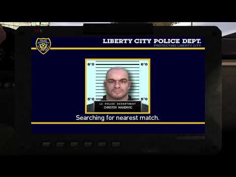 GTA 4 - Search and Delete - Find a police car, access the computer database,