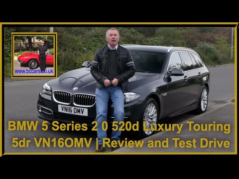 BMW 5 Series 2.0 520d Luxury Touring 5dr VN16OMV | Testbericht und Probefahrt