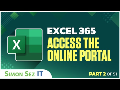 Excel 365 for Beginners Getting Started and Introduction 1 of 51