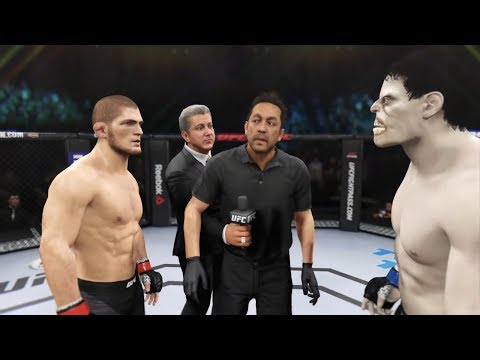 Khabib vs. Grey Hulk (EA Sports UFC 2) ☝️🦅