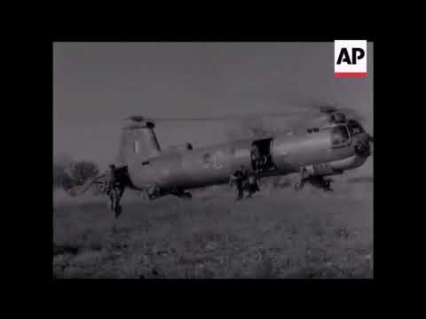 RAF Bristol Belvedere in action