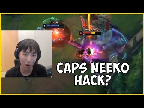 Doublelift Reacts to Caps' INSANE NEEKO TECH