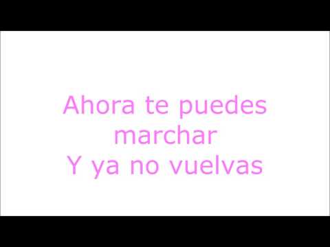 Ya no te quiero - Nacho Acero (Letra)