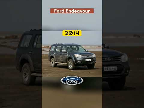 Evolution of Ford Endeavour, 2003~2023. #shorts