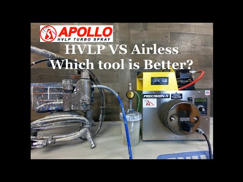 How To Pick The Right Paint Sprayer For Your Project - HVLP vs. Airless