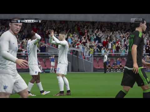 England vs Mexico final football match part 1