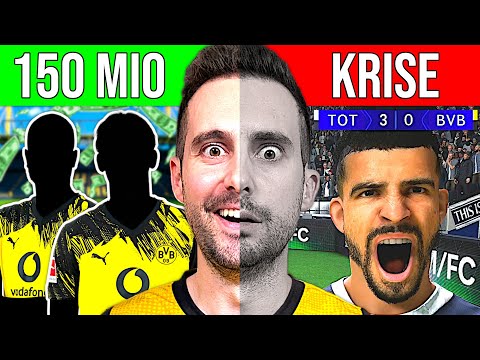 150 Mio Deadline-Day DRAMA!! 💥💀 | BVB Karriere #3