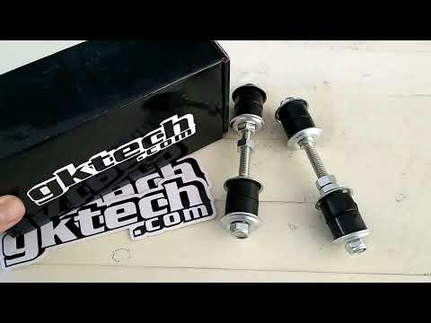 GKtech 240SX Skyline and Z32 Rear Sway Bar Polyurethane End Links (Unboxing)