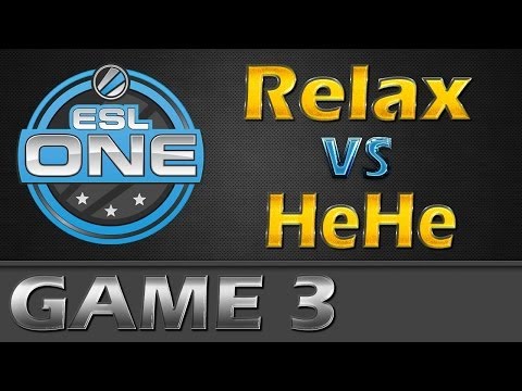 ESL One Frankfurt 2014: Relax vs HeHe... BO3  (game 3)
