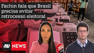 Amanda Klein e Ricardo Salles discutem sobre processo eleitoral