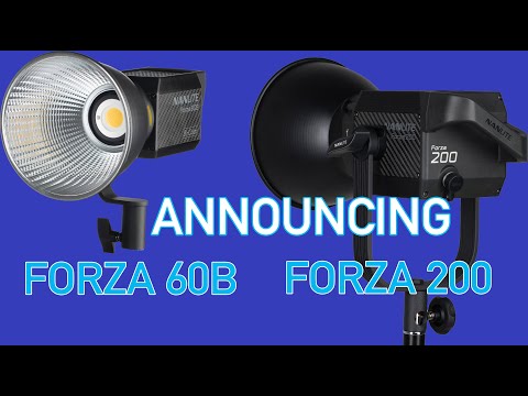 Nanlite Forza 60B Bicolor LED Monolight Kit with NPF Battery Grip and Bowens S-Mount Adapter