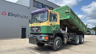 MAN 28.372 (6X6 / BIG AXLE / STEEL SUSPENSION / MANUAL PUMP / 6 CYLI dump truck for sale - Image 4 | Autoline MAN 28.372 (6X6 / BIG AXLE / STEEL SUSPENSION / MANUAL PUMP / 6 CYLI dump truck | Image 4 - Autoline