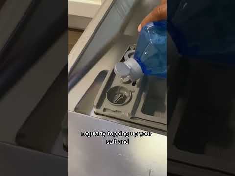 Top up your dishwasher!