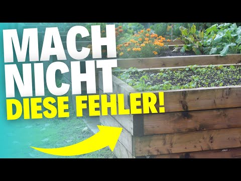 5 häufige Fehler beim Gärtnern im Hochbeet - So vermeidest du sie!