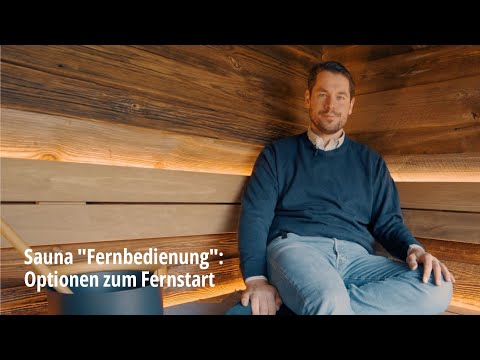 Sauna Fernbedienung: Sauna aus der Ferne starten