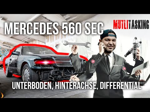 LEVELLA | Mercedes 560 SEC - Frischer Unterboden, Generalüberholte Hinterachse + Differential