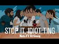 Macka B ft. Ted Ganung 'Stop It, Idiot Ting'  (Official Lyrics Video)