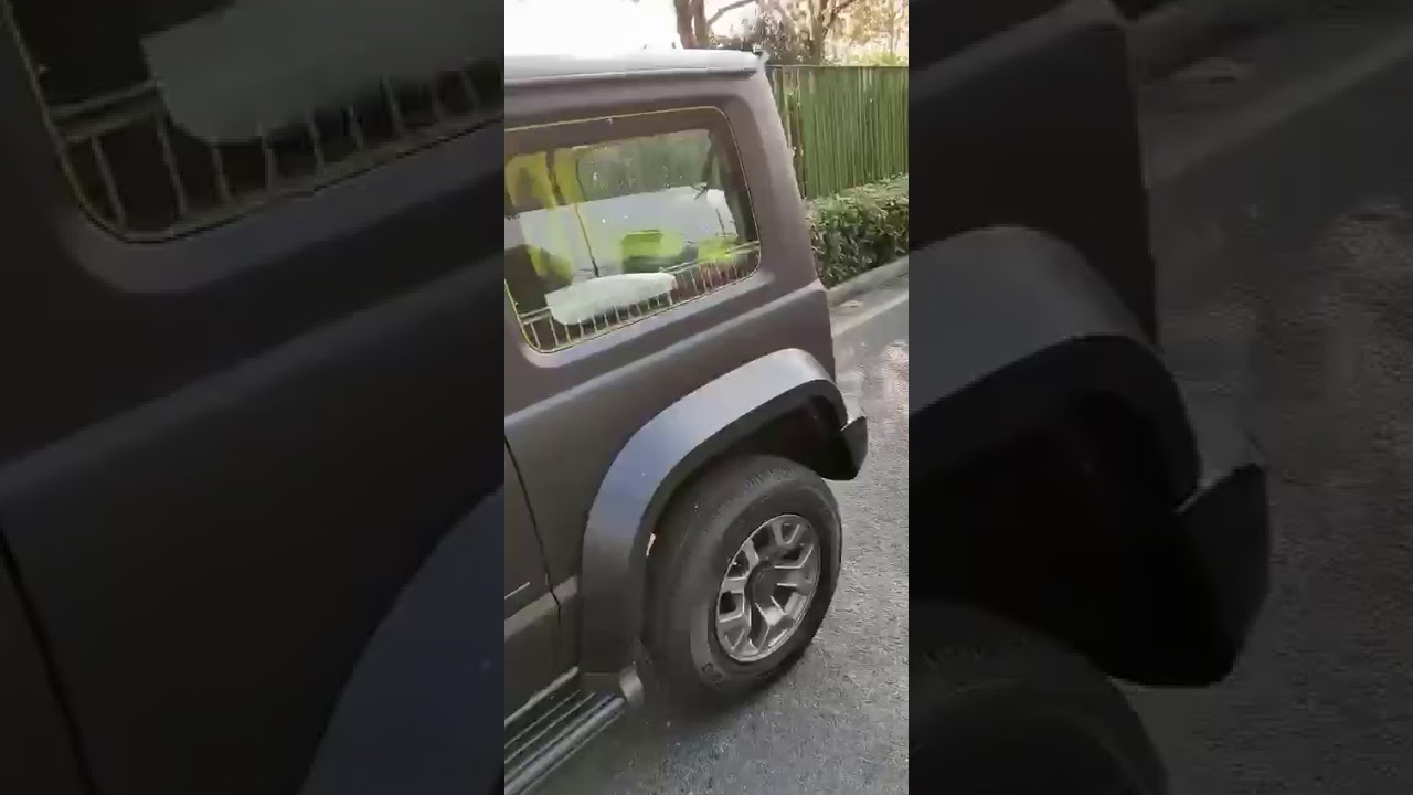 Suzuki Jimny 2018- гг. Комплект обвеса G-class Design V1 Video 1