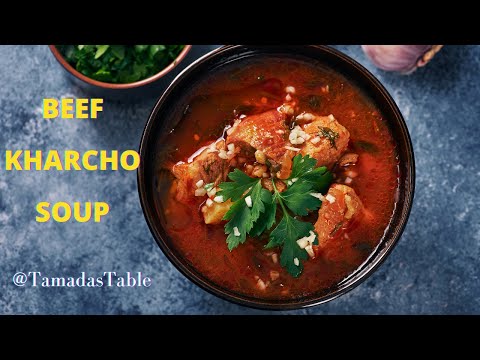Beef Soup Kharcho - Dzrokhis Khortsis Kharcho