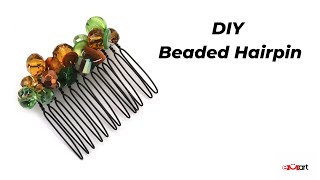 DIY Beaded Hairpin