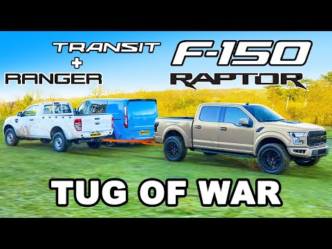 F-150 Raptor v Ranger & Transit: TUG-OF-WAR