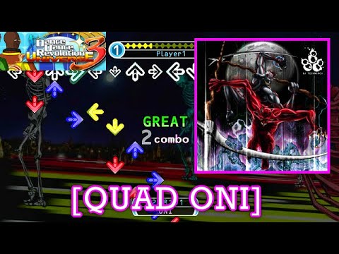 【DDR UNIVERSE 3】 888 [QUAD ONI] 譜面確認+Play