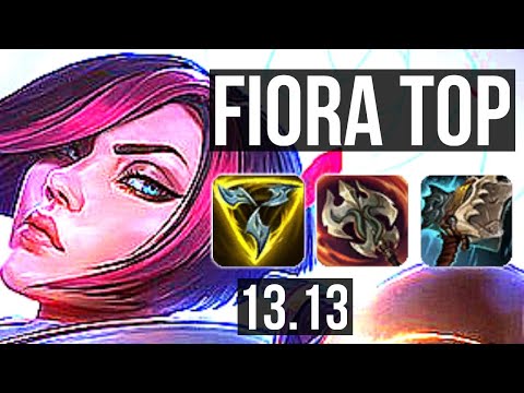 FIORA vs HEIMER (TOP) | 3.1M mastery, Legendary, 800+ games | KR Master | 13.13