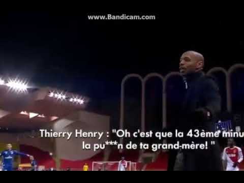 Thierry Henry à Kenny Lala :"C'est la 43 ème minute la putain de ta grand-mère"