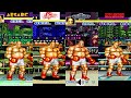 Fatal Fury Special Axel Hawk Arcade VS PC Engine VS Megadrive VS SNES Console VS Console