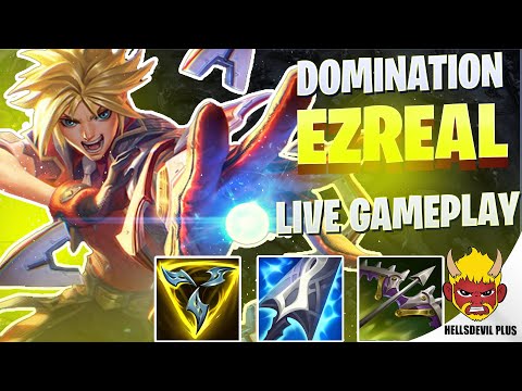 Ezreal Utter Domination! - Wild Rift HellsDevil Plus Gameplay