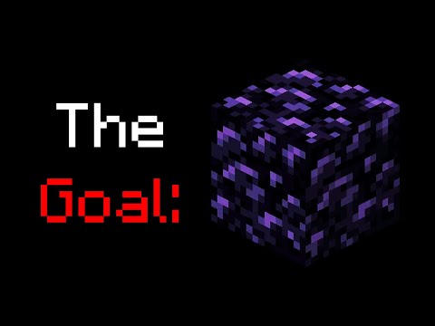 Ultimate Minecraft Challenge: 1 Life, Obsidian Goal! 🌋
