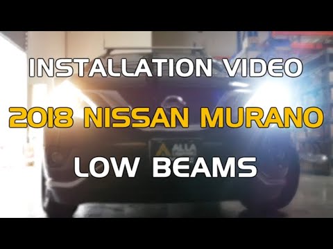 LED Replace | Install 2015-2018 Nissan Murano Headlights Bulb Low Beam