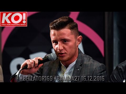 #Bellator169 #Bamma27 Presser with James The Strabanimal  Gallagher and Anthony Pretty boy Taylor