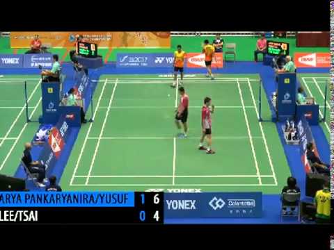 R32 - MD - W.N.A.PANKARYANIRA /A.YUSUF vs LEE S.M. / TSAI C.H. - 2014 Chinese Taipei Open (F 7-8)