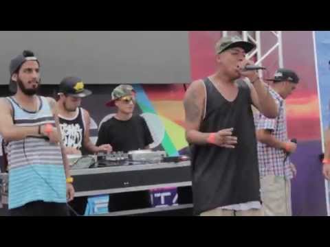 Freestyle MORDEKAI + CARLITOS + KLIBRE + DIDIER - Hip Hop on the Beach 2015