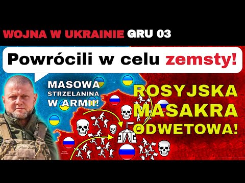 03 GRU: Uwolnieni Rosyjscy jeńcy zabili wszystkich w swojej bazie macierzystej w odwecie! | RFU News