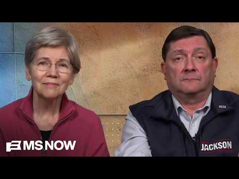 'Power belongs to the people' Sen. Elizabeth Warren & Troy Jackson rally together in Maine