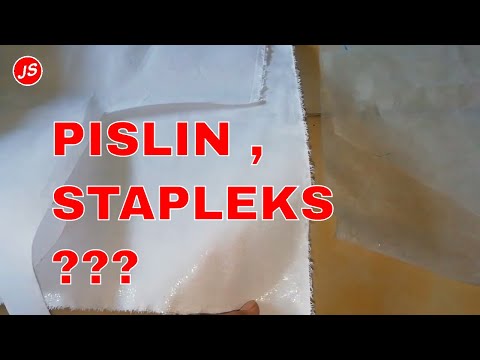 Difference in interfacing staplex and Vislin