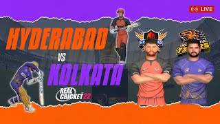 SRH vs KKR - Sunrisers Hyderabad vs Kolkata Knight Riders IPL 2023 Real Cricket 22 Live Match Stream
